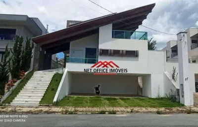 Casa à venda, 450 m² por r$ 3.500.000,00 - condomínio residencial jaguary - são josé dos campos/sp