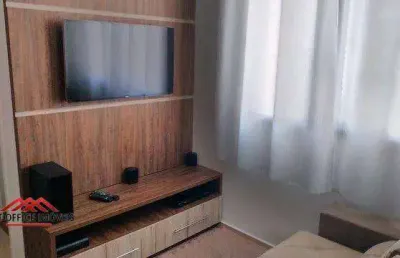 Apartamento com 2 dormitórios à venda, 51 m² por r$ 310.000,00 - parque residencial flamboyant - são josé dos campos/sp