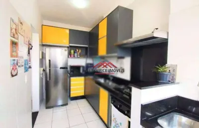 Apartamento com 2 dormitórios à venda, 52 m² por r$ 297.000,00 - jardim dos bandeirantes - são josé dos campos/sp