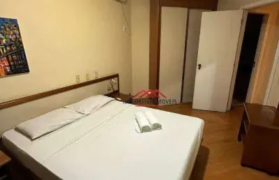 Apartamento com 1 dormitório, 53 m² - venda por r$ 320.000,00 ou aluguel por r$ 3.655,00/mês - jardim são dimas - são josé dos campos/sp
