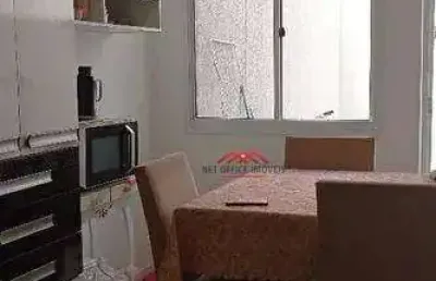 Sobrado com 2 dormitórios à venda, 88 m² por r$ 385.000,00 - residencial são francisco - são josé dos campos/sp
