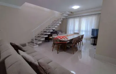 Cobertura com 4 dormitórios à venda, 243 m² por r$ 2.015.000,00 - jardim aquarius - são josé dos campos/sp