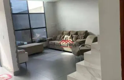 Sobrado com 3 dormitórios à venda, 132 m² por r$ 740.000,00 - set ville - são josé dos campos/sp