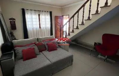 Sobrado com 3 dormitórios para alugar, 140 m² por r$ 4.065,00/mês - bosque dos eucaliptos - são josé dos campos/sp