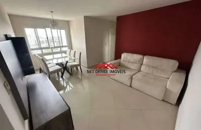 Apartamento com 3 dormitórios para alugar, 75 m² por r$ 3.975,00/mês - jardim das colinas - são josé dos campos/sp
