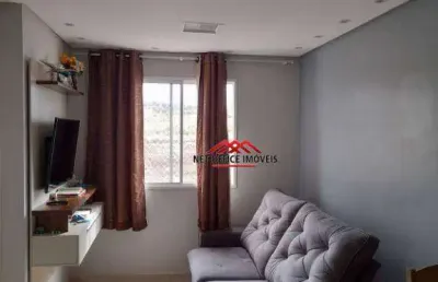 Apartamento com 2 dormitórios à venda, 46 m² por r$ 290.000,00 - vila iracema - são josé dos campos/sp