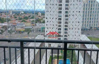 Apartamento com 3 dormitórios para alugar, 120 m² por r$ 5.991,00/mês - jardim aquarius - são josé dos campos/sp