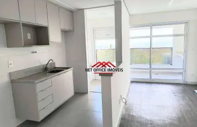 Apartamento com 1 dormitório para alugar, 51 m² por r$ 4.983,00/mês - jardim aquarius - são josé dos campos/sp