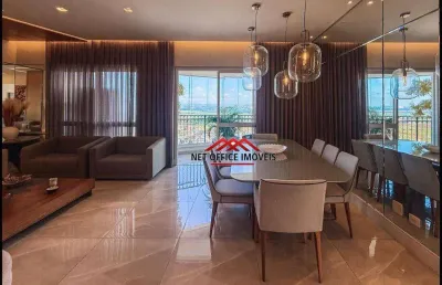Apartamento com 4 dormitórios à venda, 217 m² por r$ 2.650.000,00 - jardim aquarius - são josé dos campos/sp
