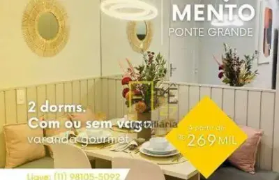 Apartamento à venda, 38 m² por r$ 269.999,00 - ponte grande - guarulhos/sp