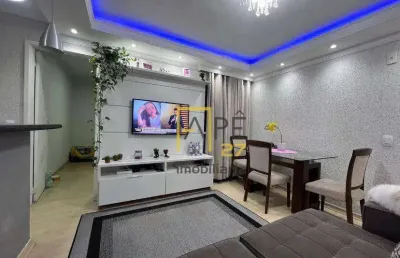 Apartamento à venda, 48 m² por r$ 300.000,00 - água chata - guarulhos/sp