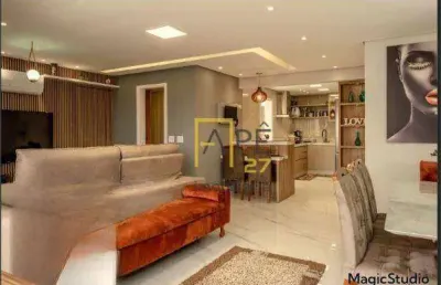 Guarulhos - apartamento de 108m 3 dormitórios - mobiliado