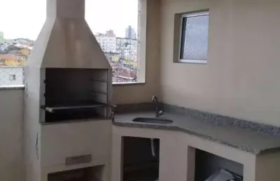 Cobertura para alugar, 128 m² por r$ 3.483,00/mês - jardim santa mena - guarulhos/sp
