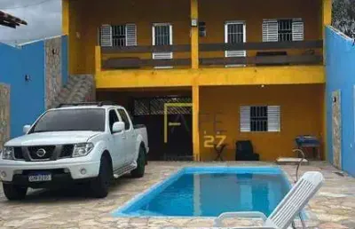 Sobrado, 200 m² - venda por r$ 500.000,00 ou aluguel por r$ 3.000,00/mês - acaraú - cananéia/sp