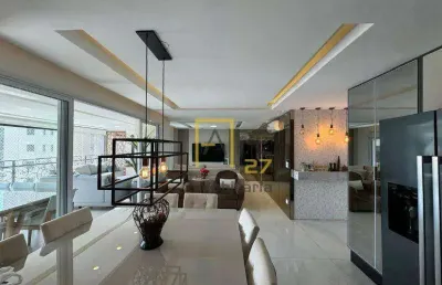 Apartamento, 145 m² - venda por r$ 2.450.000,00 ou aluguel por r$ 14.350,00/mês - vila lanzara - guarulhos/sp