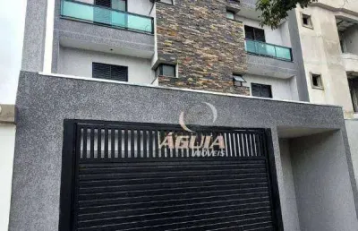 Cobertura com 3 dormitórios à venda, 70 m²+ 70 m² por r$ 750.000 - paraíso - santo andré/sp