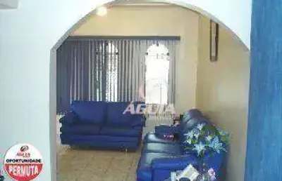 Aceita permuta -sobrado com 3 dormitórios à venda, por r$ 745.000 - jardim jamaica - santo andré/sp