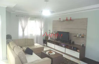 Sobrado com 3 dormitórios à venda, 171 m² por r$ 860.000,00 - parque das nações - santo andré/sp