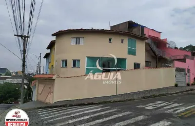 Sobrado à venda, 230 m² por r$ 650.000,00 - jardim las vegas - santo andré/sp