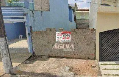Terreno à venda, 125 m² por r$ 280.000,00 - jardim las vegas - santo andré/sp