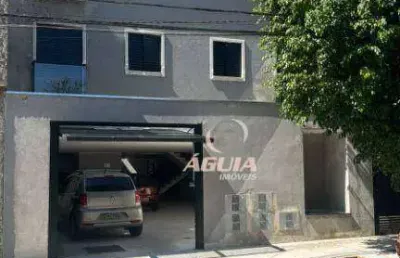 Cobertura com 2 dormitórios à venda, 48 m² por r$ 490.000,00 - parque erasmo assunção - santo andré/sp