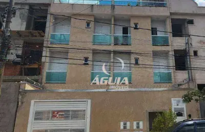 Cobertura à venda, 50 m² por r$ 390.000,00 - jardim ana maria - santo andré/sp