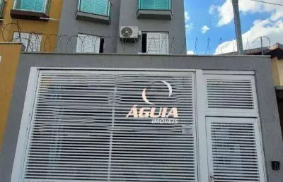 Cobertura com 2 dormitórios à venda, 54 m²+54 m² por r$ 510.000 - vila pires - santo andré/sp