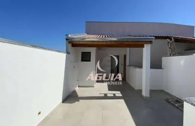 Cobertura com 2 dormitórios à venda, 44 m² + 44 m² por r$ 399.999 - jardim alvorada - santo andré/sp