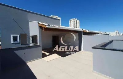 Cobertura com 2 dormitórios à venda, 56 m² por r$ 590.000,00 - vila curuçá - santo andré/sp