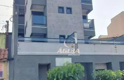Cobertura com 2 dormitórios à venda,45 m² + 45 m² por r$ 435.000 - parque das nações - santo andré/sp