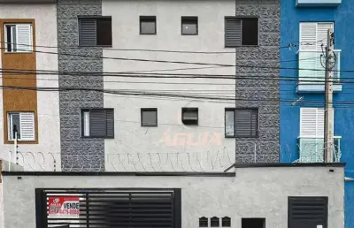 Cobertura com 2 dormitórios à venda, 44 m² por r$ 380.000,00 - vila bela vista - santo andré/sp