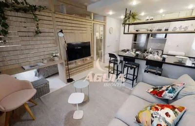Apartamento com 1 dormitório à venda, 36 m² por r$ 327.000,00 - jardim jamaica - santo andré/sp