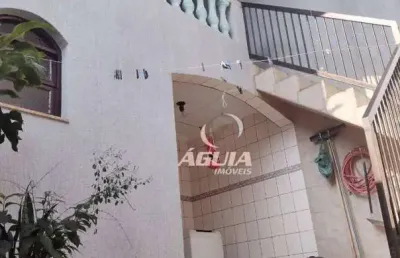 Sobrado com 3 dormitórios à venda, 212 m² por r$ 620.000,00 - jardim las vegas - santo andré/sp