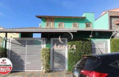 Sobrado à venda, 282 m² por r$ 1.525.000,00 - santa maria - são caetano do sul/sp