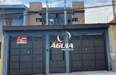 Sobrado com 3 dormitórios à venda, 120 m² por r$ 790.000,00 - parque oratório - santo andré/sp