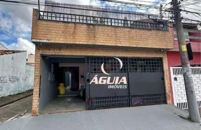 Sobrado com 3 dormitórios à venda, 238 m² por r$ 690.000,00 - parque marajoara - santo andré/sp