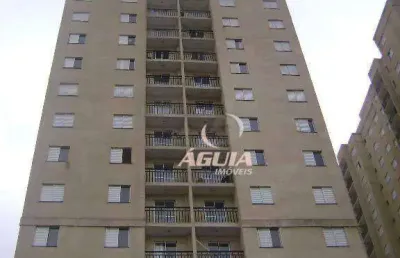 Apartamento com 3 dormitórios à venda, 60 m² por r$ 439.000,00 - parque erasmo assunção - santo andré/sp