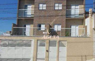 Cobertura com 2 dormitórios à venda, 53 m² por r$ 480.000,00 - jardim do estádio - santo andré/sp
