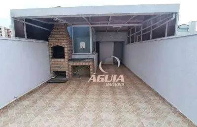 Cobertura com 2 dormitórios à venda, 42 m² por r$ 370.000,00 - parque das nações - santo andré/sp