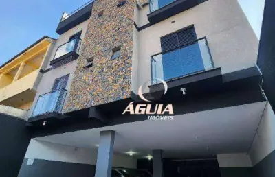 Apartamento com 2 dormitórios à venda, 50 m² por r$ 340.000,00 - jardim santo alberto - santo andré/sp