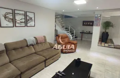 Sobrado com 3 dormitórios à venda, 305 m² por r$ 1.350.000,00 - vila curuçá - santo andré/sp