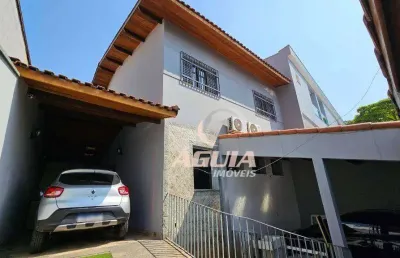 Sobrado com 3 dormitórios à venda, 209 m² por r$ 1.350.000,00 - parque das nações - santo andré/sp