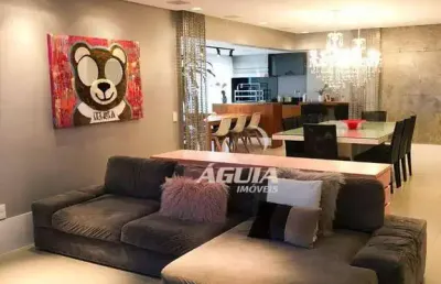 Apartamento com 3 dormitórios 3 suítes à venda, 177 m² por r$ 2.285.000 - campestre - santo andré/sp