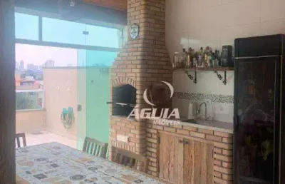 Cobertura com 2 dormitórios à venda, 42 m² por r$ 460.000,00 - vila floresta - santo andré/sp