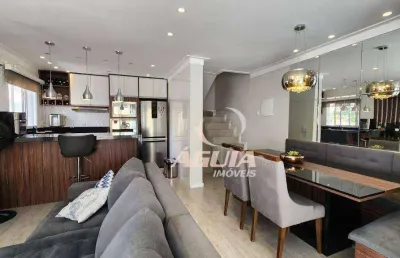 Sobrado com 3 dormitórios à venda, 122 m² por r$ 650.000,00 - vila curuçá - santo andré/sp