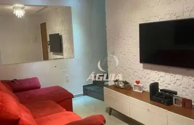 Cobertura com 2 dormitórios à venda, 56 m² por r$ 455.000,00 - parque novo oratório - santo andré/sp