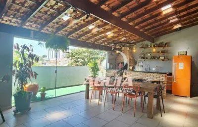 Cobertura com 3 dormitórios à venda, 150 m² por r$ 650.000,00 - utinga - santo andré/sp