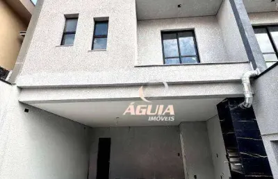 Sobrado com 2 suítes à venda, 135 m² por r$ 700.000 - vila pinheirinho - santo andré/sp