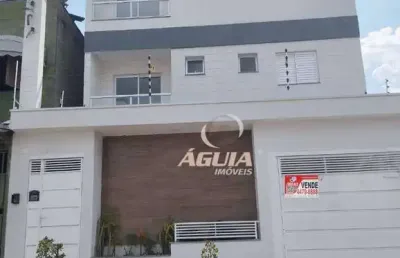Cobertura à venda, 62 m² por r$ 550.000,00 - utinga - santo andré/sp