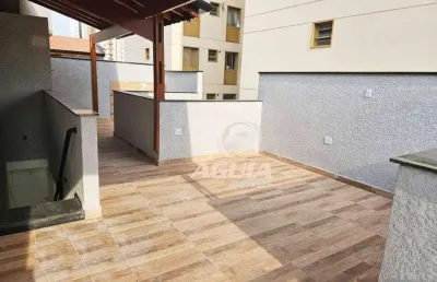 Cobertura à venda, 45 m² por r$ 590.000,00 - vila bastos - santo andré/sp